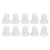 Clopoței de copac de Crăciun Agățați pandantiv Artizanat Diy Styrofoam Xmasfor White Craftsshape Jingle Ornaments Ornament Decoration