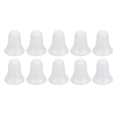 Clopoței de copac de Crăciun Agățați pandantiv Artizanat Diy Styrofoam Xmasfor White Craftsshape Jingle Ornaments Ornament Decoration