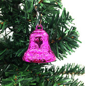 6 buc. Mini clopoțel auriu, argintiu, pentru pom de Crăciun, clopoței agățat, bricolaj, lucrat manual în S, pandantiv de Crăciun, decor de Crăciun