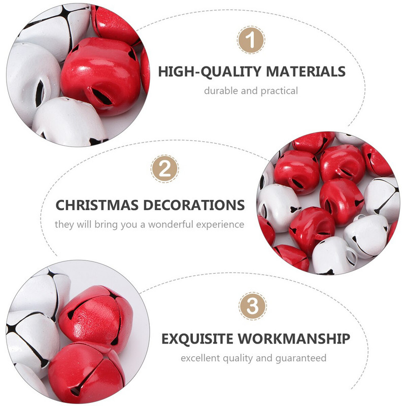 Jõulukellad Belljingle Käsitöö Ornament Minikaunistus Rippuvad isetegemised Dekoratiivsed kelgud Puupuhkuse ripatsid 