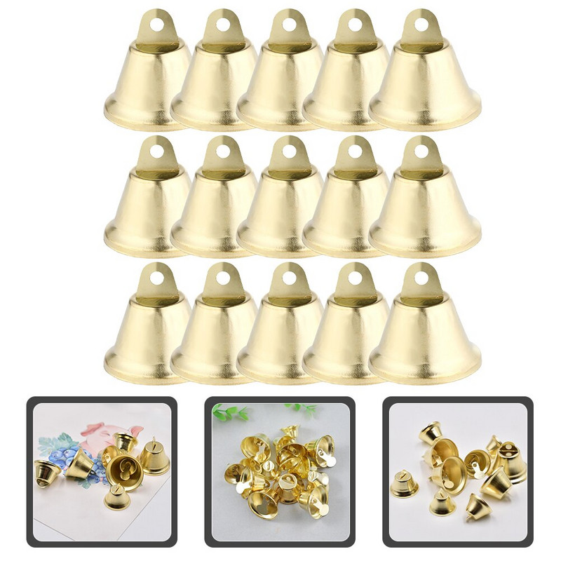 Zvončići zvončići Božićni mini zlatni rukotvorini Svadbeni ukrasi Mali mesingani veliki hrđavi ukrasi Zvono Liberty Service