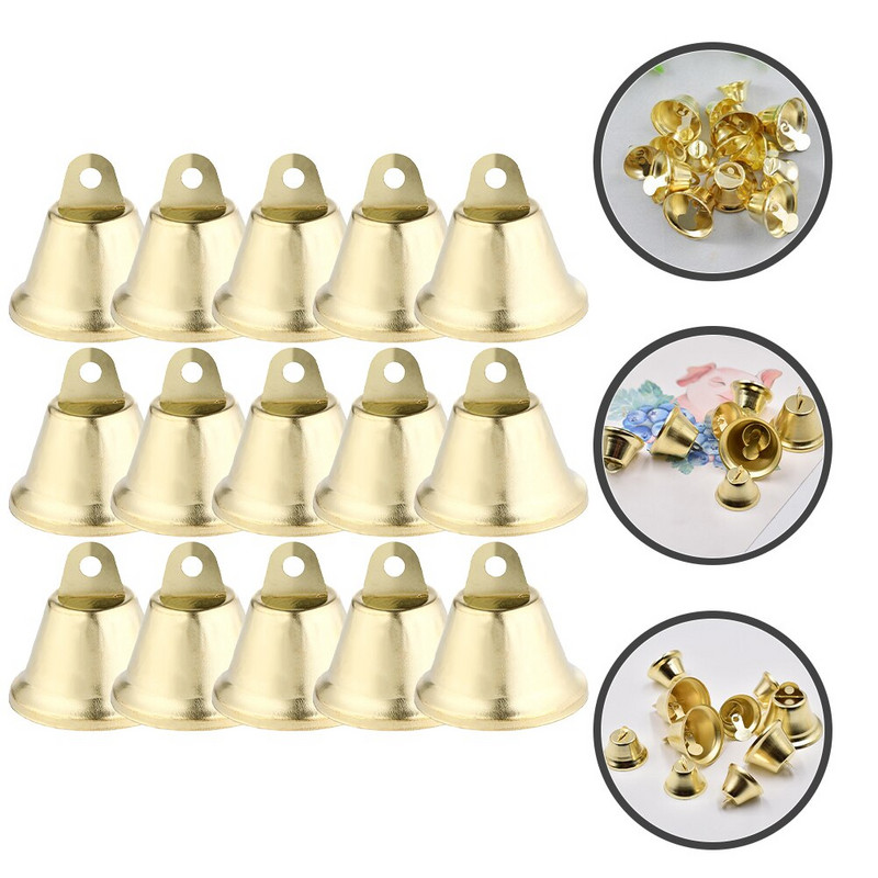 Zvončići zvončići Božićni mini zlatni rukotvorini Svadbeni ukrasi Mali mesingani veliki hrđavi ukrasi Zvono Liberty Service