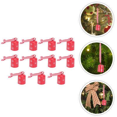 Clopoței de Crăciun Ornament de clopoțel Pandantive decorative Ornamente de metal delicate Favoruri de petrecere Cadouri Decorare Ușă