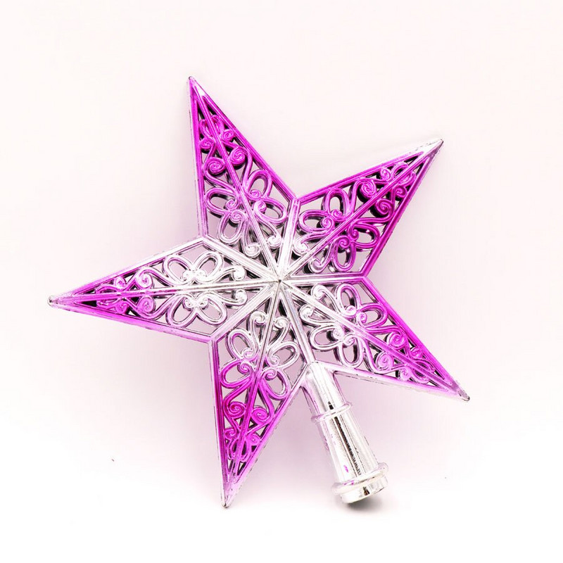 Božićni ukrasi za dom 2022. Ukras na vrhu božićnog drvca Star Topper Dodaci za Božićno drvce Ukrasi