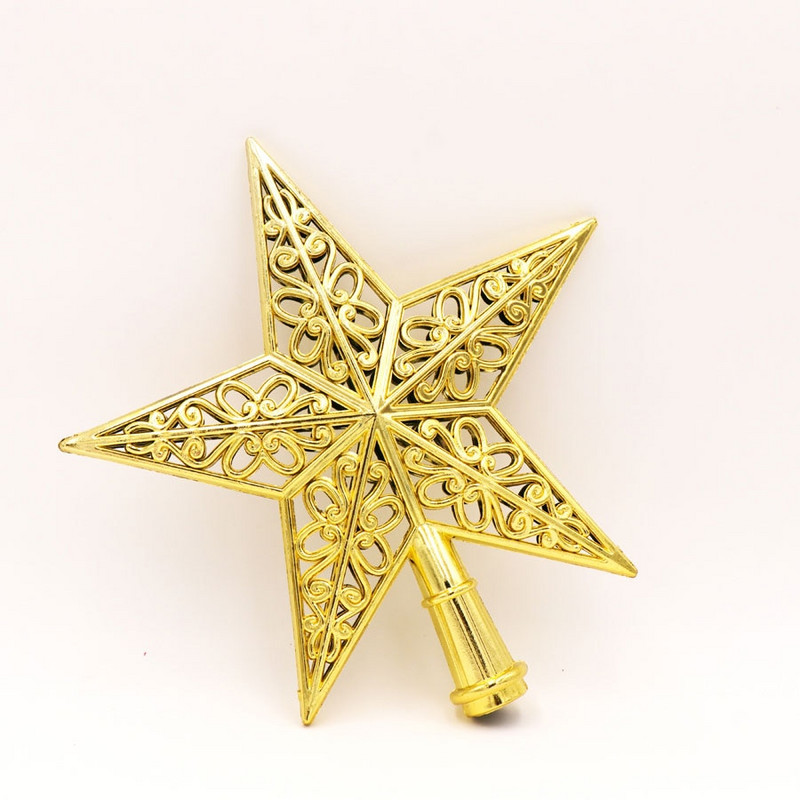 Božićni ukrasi za dom 2022. Ukras na vrhu božićnog drvca Star Topper Dodaci za Božićno drvce Ukrasi