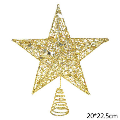 Peened rauast kunstikaunistused Kaunid puuladvatähelised jõulukuuse ladvad õõnsad viieharulised tähed jõulupeo kodukaunistused