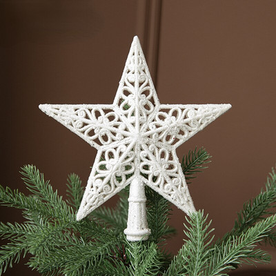 Sädelev valge jõulupuu Top Star jõulukaunistused koju 2022 uusaasta Natal Noel 2023 jõulupuu kaunistused