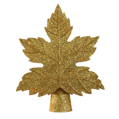 2020, lumini cu fulgi de zăpadă în mișcare, lampă de proiecție cu stele din partea de sus a copacului, tip frunză, lampă de sus pentru brad de Crăciun.