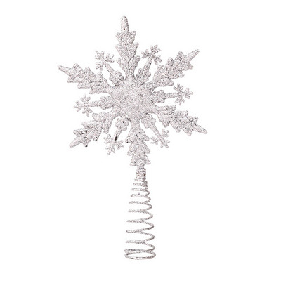 Kuum müük Jõulupuu Top Star Plastic Kuldne Sibul Roosa Fancy Tree Top Jõulupuu Tähe jõulukaunistused Kodu Noel