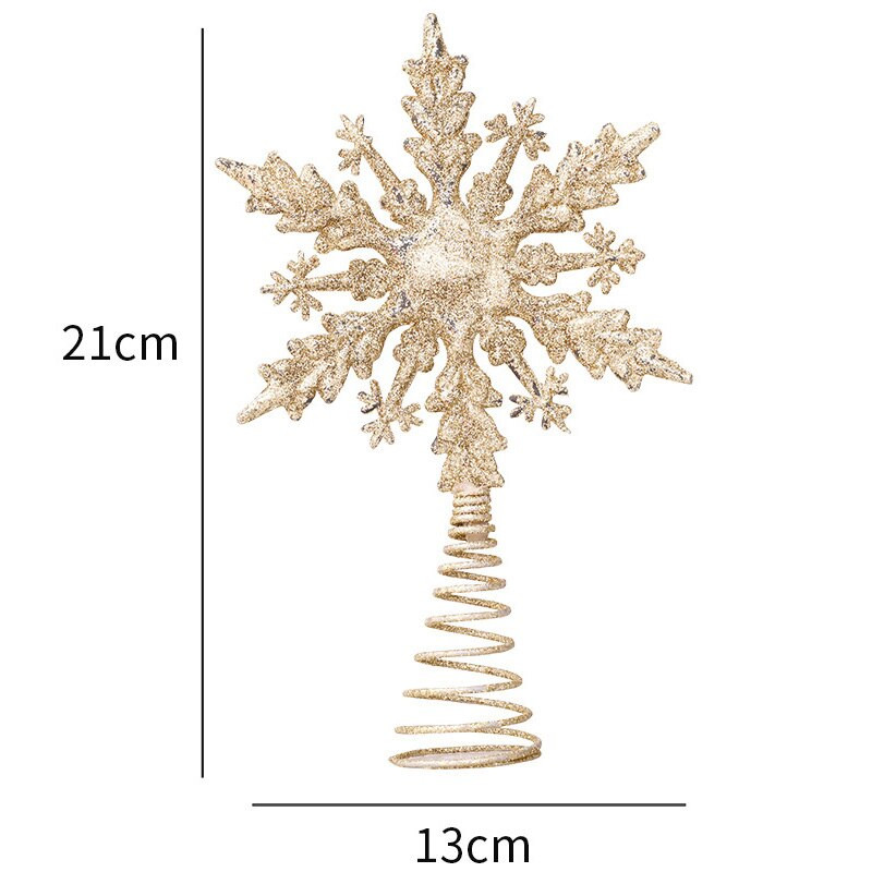 Umjetnička petokraka zvijezda, svjetlucavi vrh božićnog drvca, šuplji ukrasi, kućni božićni ukrasi za vjenčanje, novogodišnji ukrasi, privjesci