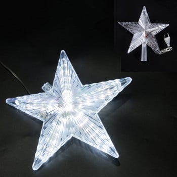 Φωτισμός LED Χριστουγεννιάτικο δέντρο Topper Star Light Up Glitter Star Χριστουγεννιάτικο δέντρο Χριστουγεννιάτικο Διακοσμήσεις κρεβατοκάμαρας σπιτιού