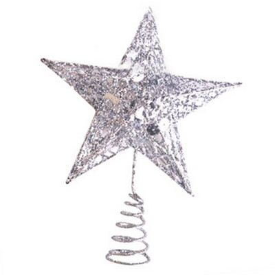 Iluminare LED Topper pentru brad de Crăciun Star Light Up Glitter Star Ornamente pentru brad de Crăciun Sărbători Petrecere de Crăciun Home Decoratiuni pentru dormitor