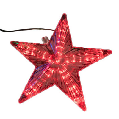 Iluminare LED Topper pentru brad de Crăciun Star Light Up Glitter Star Ornamente pentru brad de Crăciun Sărbători Petrecere de Crăciun Home Decoratiuni pentru dormitor