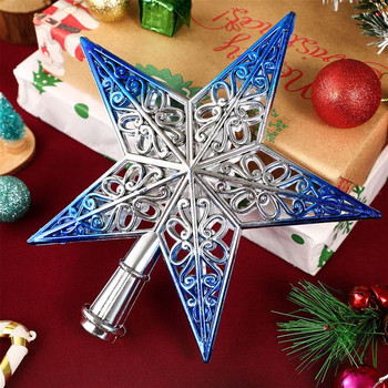 Коледно дърво Topper Star Коледни украси за дърво Коледно дърво Top Navidad Орнаменти Новогодишен декор Natal Noel