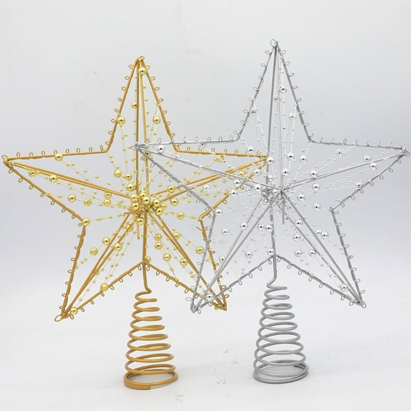 P82E Željezni umjetnički ukras Prekrasni božićni ukrasi za božićno drvce