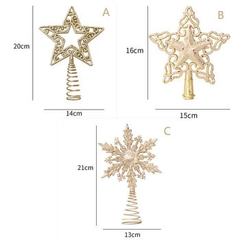Коледна украса Орнаменти за коледно дърво Коледна елха Връх Коледно дърво Връх Коледна елха Звезда с пет лъча