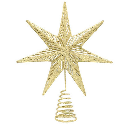 Zvijezda za božićno drvce Zvijezda za božićno drvce Ukras za božićno drvce Potrepštine za ukrašavanje božićnih zabava Navlake za božićne zabave