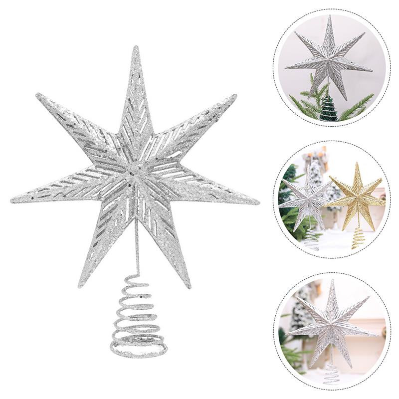 Zvijezda za božićno drvce Zvijezda za božićno drvce Ukras za božićno drvce Potrepštine za ukrašavanje božićnih zabava Navlake za božićne zabave