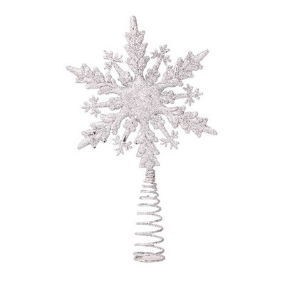 Kuldse sädeleva jõulupuu ladva täht jõulukaunistused litrid õõnsad kiirgused kolmemõõtmelised jõulupuu kaunistused