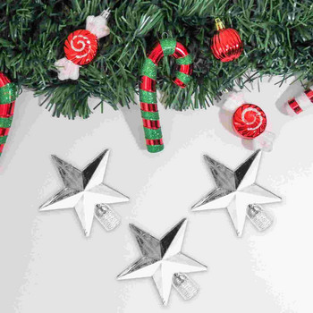 Tree Star Topper Χριστουγεννιάτικη γιορτινή διακόσμηση 3D vintage στολίδια Mini Starornament Hugger Gold Μικρό Στολίδι