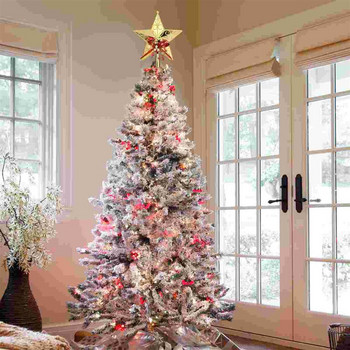 Xmas Tree Topper Star Xmas Tree Topper Reindeer Tree Toppers Fairy Tree Topper Christmas Party Favors Christmas Treetop