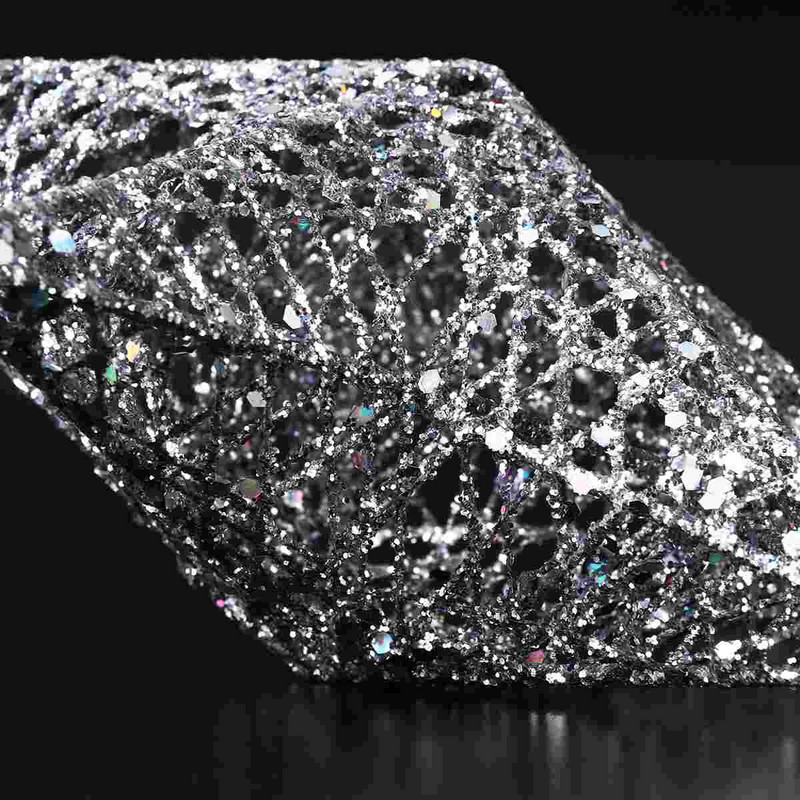 Božićno drvce sa zvijezdama od 7,9 inča Božićni ukras Svjetlucavo drvce - metalna zvijezda s 5 točaka u krošnjama za božićno drvce (