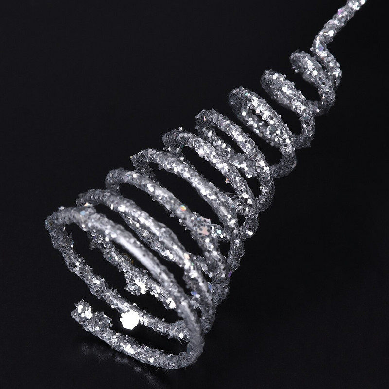 Božićno drvce sa zvijezdama od 7,9 inča Božićni ukras Svjetlucavo drvce - metalna zvijezda s 5 točaka u krošnjama za božićno drvce (