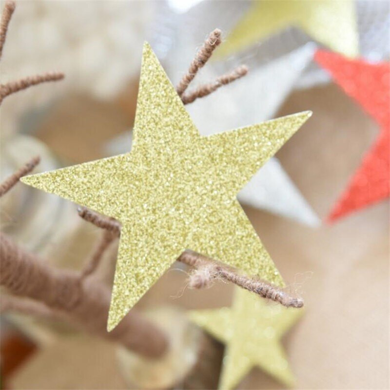 Božićni ukrasi od 15 cm Zvijezda na vrhu božićnog drvca Petokraka zvijezda Privjesak Ukras za božićno drvce Potrepštine
