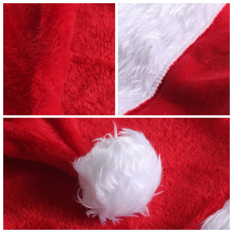 Uusaasta 2023 Pehme jõulumüts Täiskasvanutele Lastele Jõulukaunistused koju Jõuluvana Kingitus soojad talvemütsid Navidad Noel