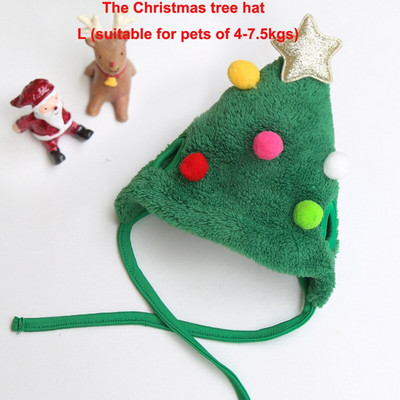 Коледна шапка за домашен любимец Сладка рога слюнка Хавлиена кърпа за куче Котка Комплекти за шапки Прекрасни аксесоари за домашни любимци Коледна украса