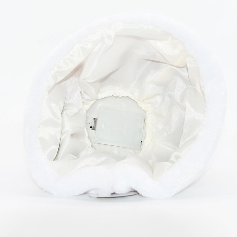 Kreativna električna ljuljačka Božićna kapa Svjetleća glazbena plesna kapa Božićni dar za djecu/odrasle Božićni novogodišnji ukrasi za zabavu