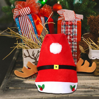 Χριστουγεννιάτικο καπέλο που τραγουδάει χορός Χριστουγεννιάτικο καπέλο Καπέλο ενηλίκων Χειμωνιάτικο ζεστό αξεσουάρ Χριστουγεννιάτικο καπέλο ελαφιού προμήθειες για πάρτι