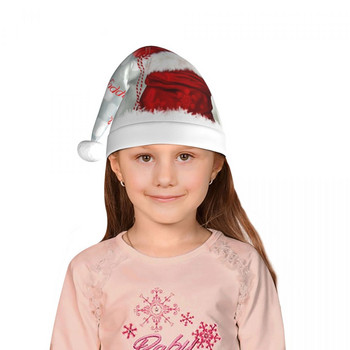 Καλά Χριστούγεννα 32 Χριστουγεννιάτικο καπέλο για παιδιά Funny Hallway Happy New Year Καπέλα Βασίλη για παιδιά