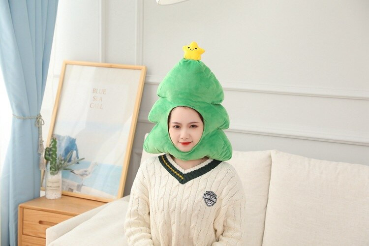 Božićno drvce Pokrivalo za glavu Djed Božićnjak Šešir Crtić Životinja Jelen Pokrivala Zabavno slatki Festival Noć vještica Karnevalska zabava Anime Cosplay