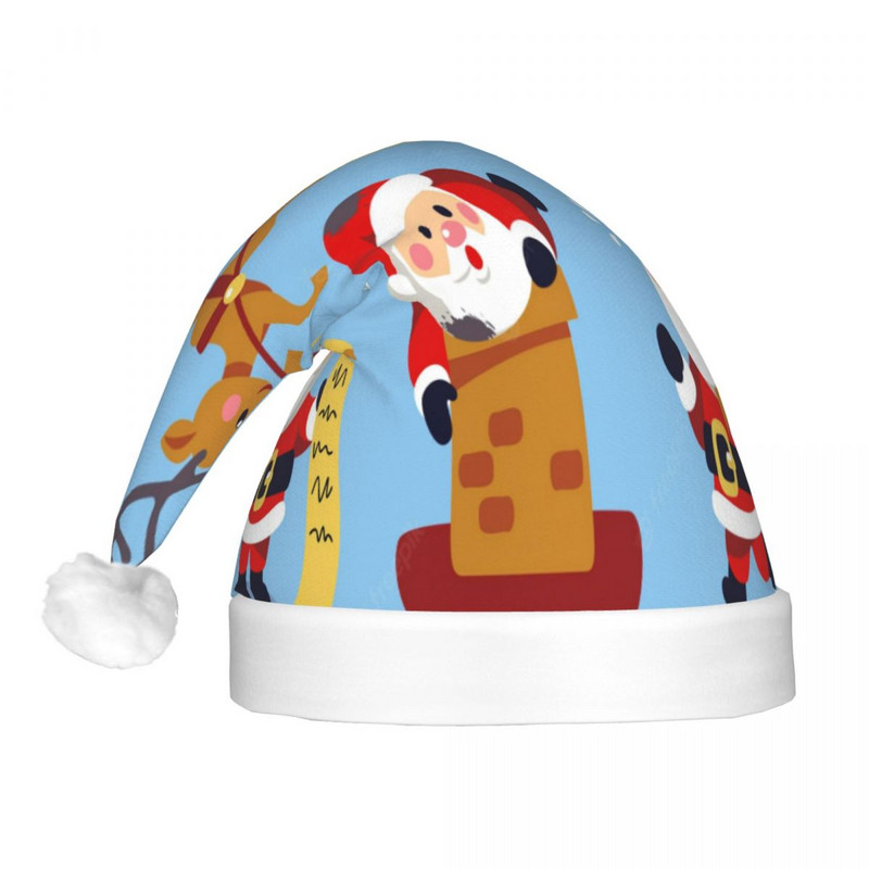 Άγιος Βασίλης 122 Χριστουγεννιάτικα Καπέλα Elk Snow Vintage Καλή Χρονιά Χριστουγεννιάτικα Καπέλα