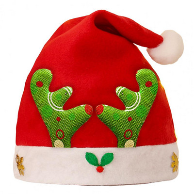 Hea välimusega jõulumüts Unisex jõuluvana müts veniv Hoia soojas Põdra Jõuluvana Laste Täiskasvanute jõulumüts