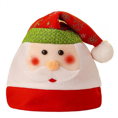Hea välimusega jõulumüts Unisex jõuluvana müts veniv Hoia soojas Põdra Jõuluvana Laste Täiskasvanute jõulumüts