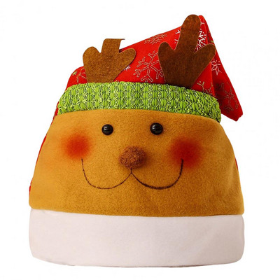 Hea välimusega jõulumüts Unisex jõuluvana müts veniv Hoia soojas Põdra Jõuluvana Laste Täiskasvanute jõulumüts