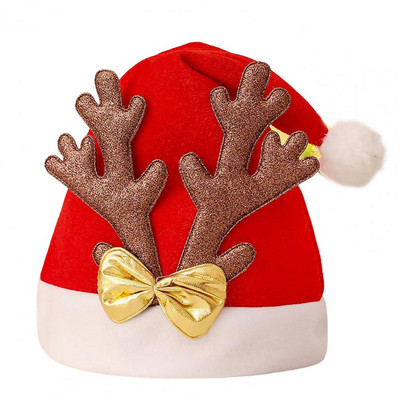 Hea välimusega jõulumüts Unisex jõuluvana müts veniv Hoia soojas Põdra Jõuluvana Laste Täiskasvanute jõulumüts