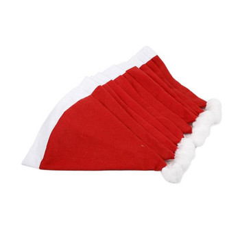 10 τμχ/Σετ Χριστουγεννιάτικο Καπέλο Santa Novelty Καπέλο Παιδικά Χριστουγεννιάτικα Διακοσμητικά για Πρωτοχρονιάτικο πάρτι Προμήθειες Home Santa Claus Gift Navidad