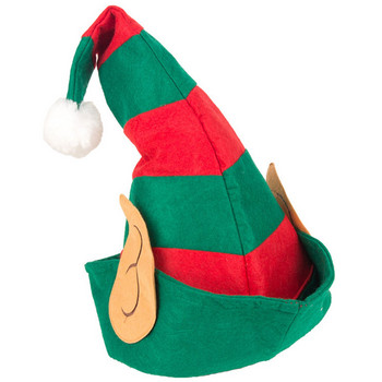 Γυναικεία Ανδρικά Χριστουγεννιάτικα Καπέλο Ξωτικού Ανθεκτικά και ελαφριά χριστουγεννιάτικα καπέλα για παιχνίδια ρόλων και θεματικά πάρτι με ντύσιμο