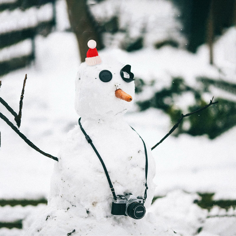 Pălării Mini Crăciun Pălărie de Moș Crăciun Ornament pentru copac Artizanat Capac acadea Sticlă Pachete de Crăciun Om de zăpadă Podoaba Accesorii DIY