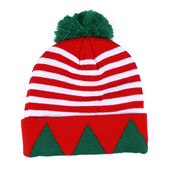 Kapa Božićni šeširi Djeda Mraza Kapa na pruge Pom Topli plišani ukrasi Džemper za pletenje Kostim Deblje pokrivalo za glavu Zima Veselo