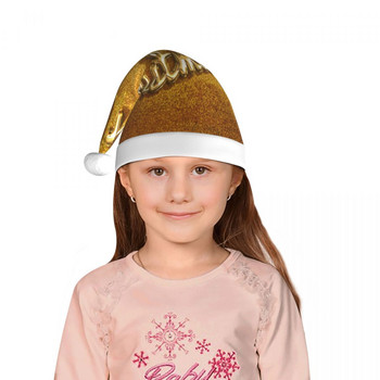 Καλά Χριστούγεννα 82 Χριστουγεννιάτικο καπέλο για Παιδιά Candy Ggarden Happy New YearSanta καπέλο για παιδιά