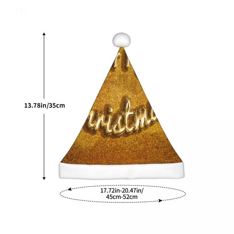 Sretan Božić 82 Božićna kapa za djecu Candy Ggarden Sretna Nova godina Djed Mraz kapa za djecu