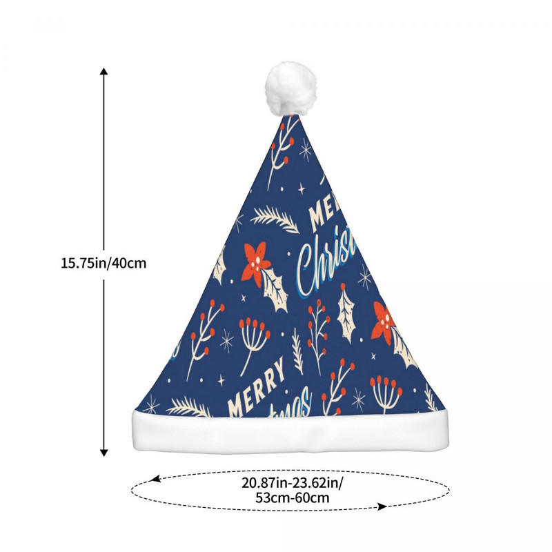 Linksmų Kalėdų 7 Kalėdų kepurės Kalėdų Senelis Pradžia Vintažiniai Laimingų Naujųjų metų Kalėdų Senelio kepurės