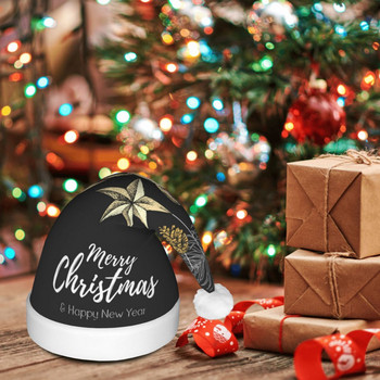 Καλά Χριστούγεννα 14 Χριστουγεννιάτικα Καπέλα Santa Love Vintage Πρωτοχρονιάτικο καπέλο Άγιου Βασίλη