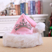 Božićna kapa Dječja pokrivala za glavu Zanimljivi ukrasi za odijevanje Kostim Pokrivala za glavu Odrasli Djeca Kape Djeda Božićnjaka Potrepštine za zabavu