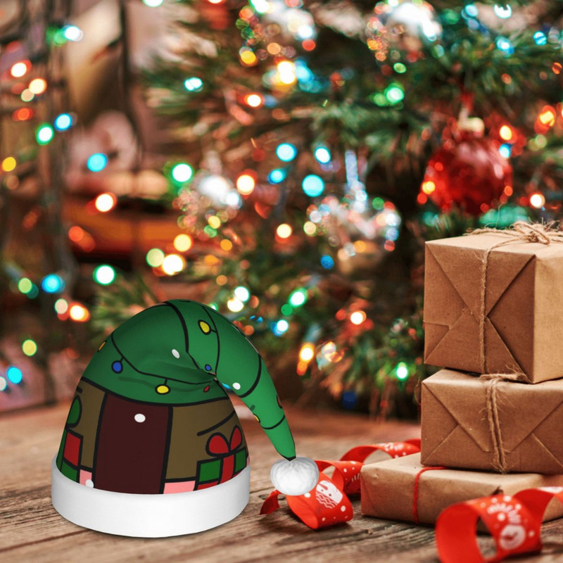 Sretan Božić 3 Božićna kapa za djecu Candy Snow Nova godinaBožićna kapa za djecu