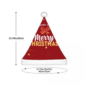 Καλά Χριστούγεννα 16 Χριστουγεννιάτικο καπέλο για παιδιά Αστεία ρομαντικά πρωτοχρονιάτικα καπέλα Άγιου Βασίλη για παιδιά